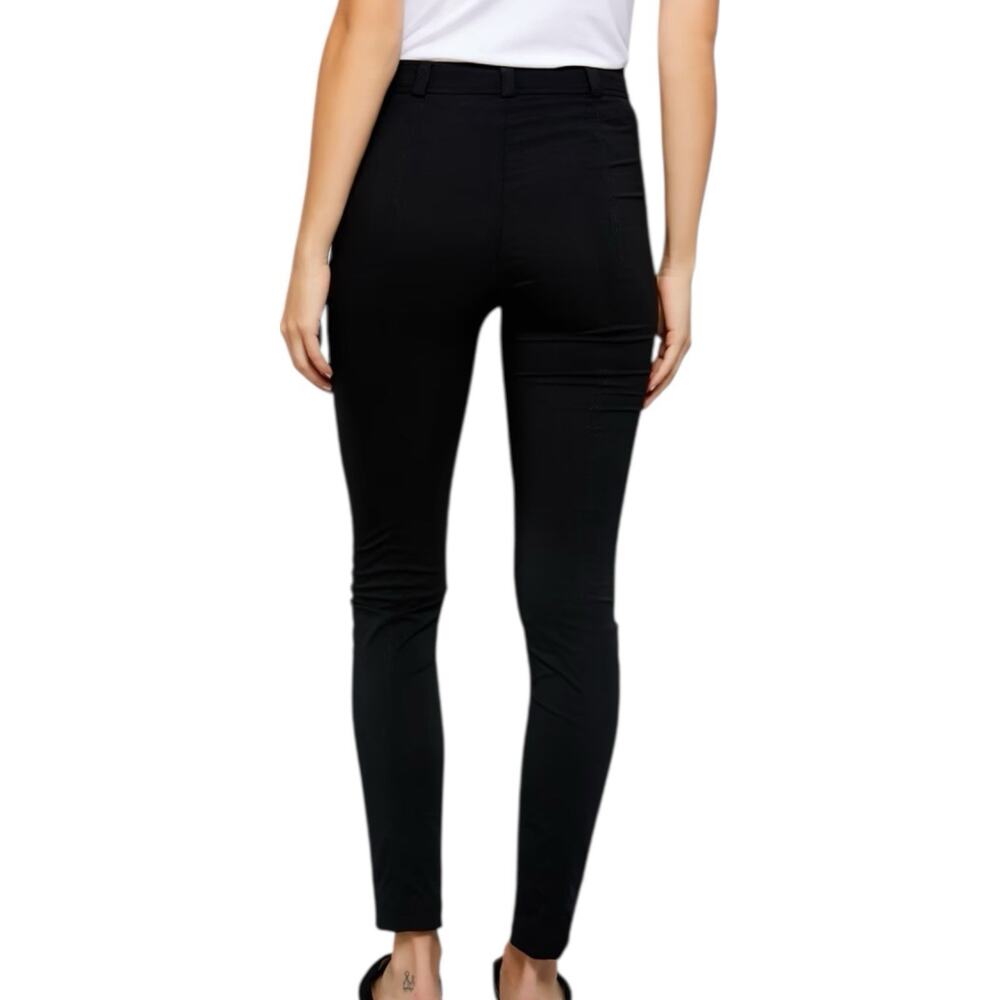NWT Anatomie Marisa Curvy High Rise Moto Zipper Travel Pants Size XS - Picture 3 of 9